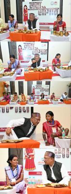 जब मितानिन दीदियों के साथ पंगत में बैठकर मुख्यमंत्री ने किया भोजन