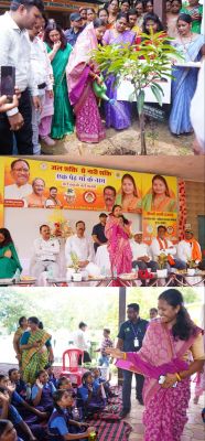 देश के विकास और जीवन को खुशहाल बनाने जल, नारी और पेड़ संरक्षित करना हैै आवश्यक : मंत्री लक्ष्मी राजवाड़े