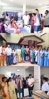 स्वास्थ्य मंत्री श्याम बिहारी जायसवाल ने जशपुर जिला चिकित्सालय का किया निरीक्षण