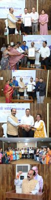 उप मुख्यमंत्री अरुण साव ने &lsquo;स्पार्क&rsquo; पुरस्कार विजेता नगरीय निकायों के अधिकारियों और लाभार्थियों को किया सम्मानित