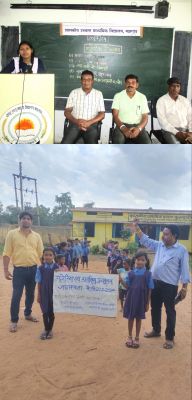 कलेक्टर के निर्देश पर स्कूली बच्चों ने संभाली जन जागरूकता की कमान, गांवों में रैली के जरिए मलेरिया और डायरिया से बचाव का दे रहे संदेश