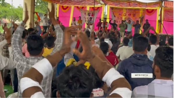 स्टेट वेयर हाउसिंग कॉर्पोरेशन कर्मचारी संघ की अनिश्चितकालीन हड़ताल जारी, नियमितीकरण समेत आठ मांगों को लेकर उठाई आवाज