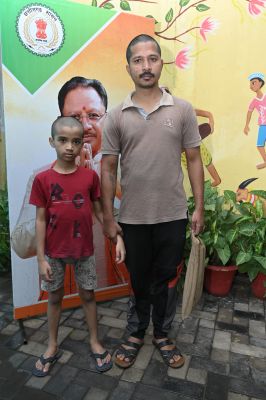 इलाज के लिए नियमित रूप से जाना पड़ता है अहमदाबाद, मुख्यमंत्री ने कहा - लक्ष्य के स्वास्थ्य का हम रखेंगे ध्यान