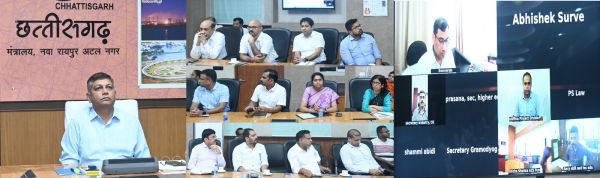 15 अगस्त से मंत्रालय में ई-ऑफिस का होगा क्रियान्वयन, मुख्य सचिव ने ई-ऑफिस प्रक्रिया की समीक्षा की