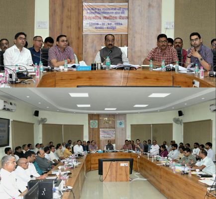 उप मुख्यमंत्री अरुण साव ने रायपुर में लोरमी के अधिकारियों के साथ बैठक कर विकास कार्यों की समीक्षा की