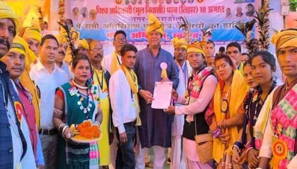 प्रकृति-संस्कृति के साथ देश की रक्षा में भी आदिवासी समाज का योगदान अतुलनीय &ndash; संदीप साहू