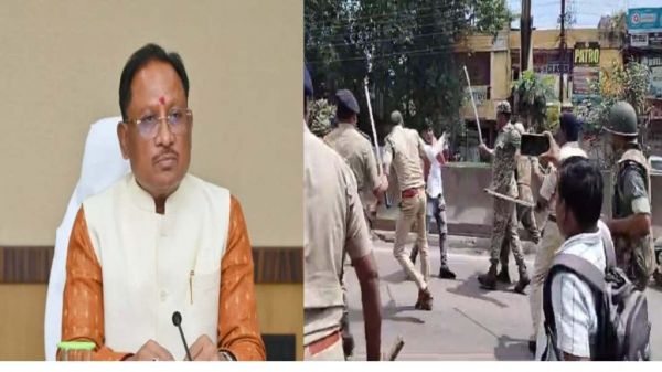 कांग्रेस कार्यकर्ताओं पर लाठीचार्ज को लेकर CM साय का बयान, कहा- 