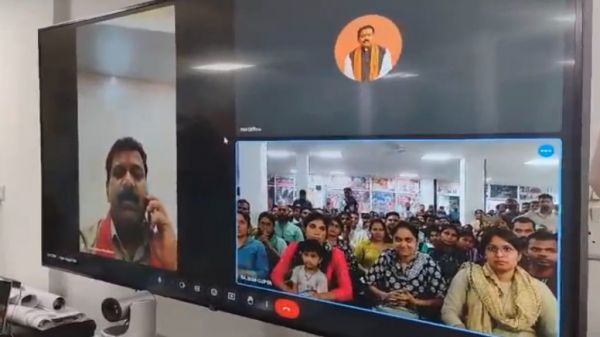 गृह मंत्री विजय शर्मा ने SI भर्ती के अभ्यर्थियों से वीडियो कान्फ्रेंसिंग के जरिए की बात, बताया कब जारी होगा रिजल्ट