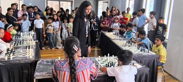 अलाना मीनाक्षी के मौजूदगी में ग्रैंड पेप टॉक में बिखरा शतरंज का हुनर