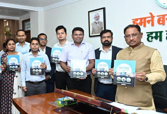 मुख्यमंत्री विष्णु देव साय से छत्तीसगढ़ राज्य प्रशासनिक सेवा संघ के प्रतिनिधिमंडल ने की सौजन्य मुलाकात