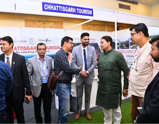 कोलकाता में चल रहे ट्रैवल एंड टूरिज्म फेयर में 'छत्तीसगढ़ टूरिज्म बोर्ड' ने दर्ज कराई शानदार उपस्थिति