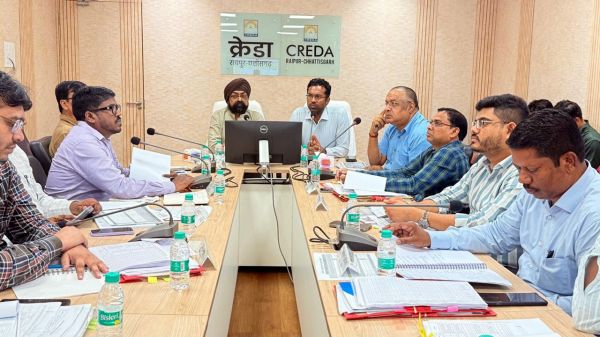 क्रेडा अध्यक्ष भूपेंद्र सवन्नी एवं सीईओ राजेश सिंह राणा ने क्रेडा में ली मासिक समीक्षा बैठक