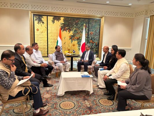 मुख्यमंत्री विष्णुदेव साय ने ओसाका की एसएएस सानवा कंपनी लिमिटेड को छत्तीसगढ़ में निवेश के लिए किया आमंत्रित