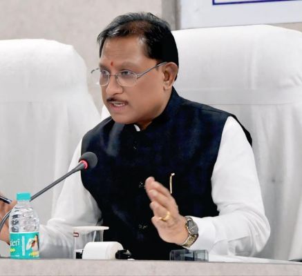 मुख्यमंत्री विष्णु देव साय ने बाढ़ राहत कार्यों की समीक्षा की