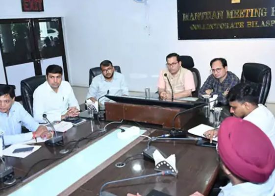 बिलासपुर कलेक्टर ने जल जीवन मिशन की प्रगति पर जताया असंतोष