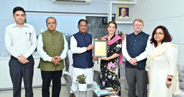 मुख्यमंत्री से यूनिसेफ इंडिया के प्रतिनिधिमंडल ने की मुलाकात