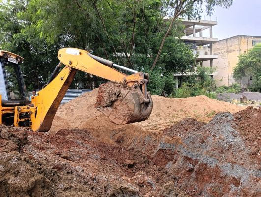 नवा रायपुर में अवैध विकास और निर्माण कार्यो पर जिला प्रशासन की सख्त कार्रवाई