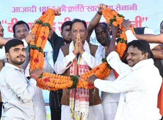 कटघोरा में कंवर समाज के सम्मेलन और वीर शहीद सीताराम कंवर की पुण्यतिथि समारोह में शामिल हुए मुख्यमंत्री विष्णुदेव साय