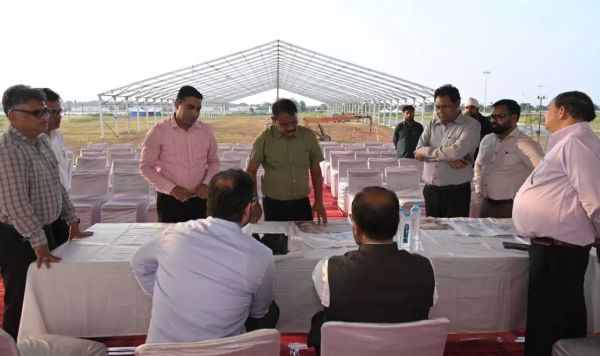 राज्योत्सव स्थल पहुंचे डिप्टी सीएम अरुण साव, रजत जयंती वर्ष महोत्सव की तैयारियों का लिया जायजा 