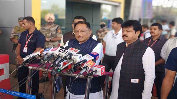 BJP प्रत्याशियों के नामांकन रैली में शामिल होने बिहार रवाना हुए मुख्यमंत्री विष्णु देव साय