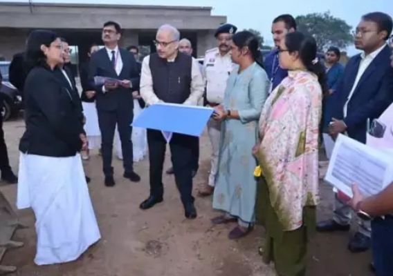 चीफ जस्टिस रमेश सिन्हा ने बिलासपुर संभाग के जिलों के न्यायालयों का किया निरीक्षण