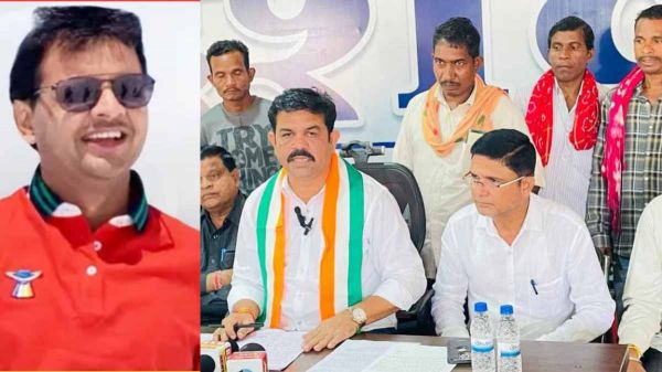 कांग्रेस का बड़ा आरोप, विधायक मंडावी ने कहा &ndash; विस्थापित परिवारों की 127 एकड़ पैतृक भूमि पर उद्योगपति महेंद्र गोयनका ने किया कब्जा