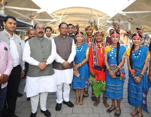 सरदार पटेल की 150वीं जयंती वर्ष पर आयोजित भारत पर्व में शामिल हुए छत्तीसगढ़ के मुख्यमंत्री