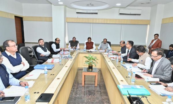 मुख्यमंत्री की अध्यक्षता में छत्तीसगढ़ सिंचाई परियोजना मंडल की 33वीं बैठक संपन्न