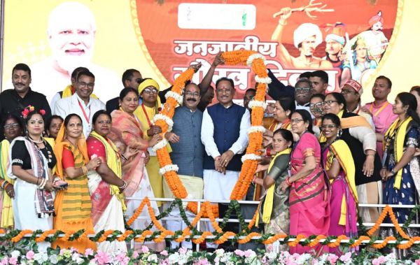 देश के जनजातीय समाज को आगे बढ़ाने का काम कर रहे प्रधानमंत्री नरेंद्र मोदी : मुख्यमंत्री विष्णु देव साय