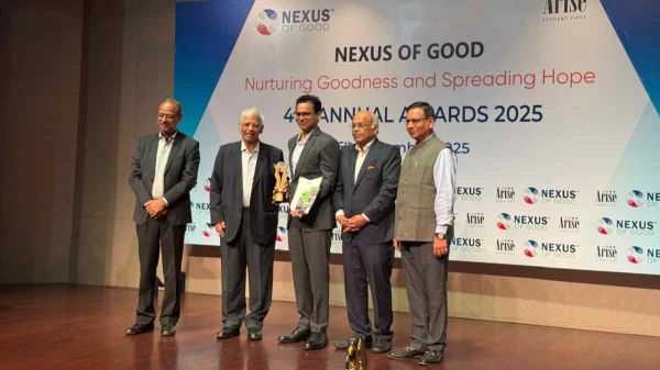मनेंद्रगढ़ DFO मनीष कश्यप &lsquo;Nexus of Good&rsquo; अवॉर्ड्स से हुए सम्मानित, गोंडवाना मरीन फॉसिल पार्क को राष्ट्रीय स्तर पर मिली पहचान