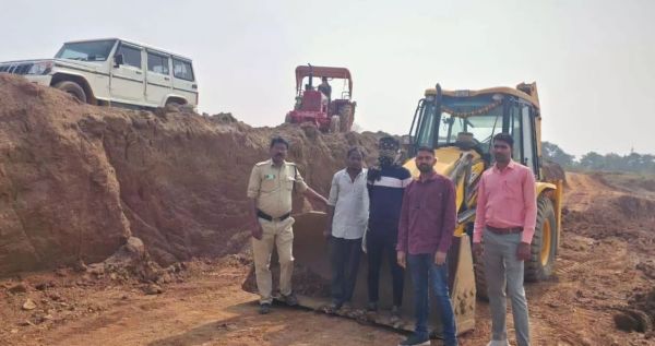 खनिजों के अवैध उत्खनन, परिवहन एवं भण्डारण पर सख्त कार्रवाई लगातार जारी