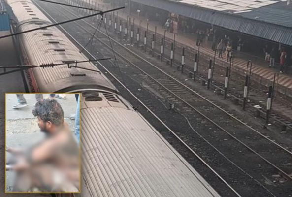 ओएचई लाइन की चपेट में आए कर्मचारी की मौत