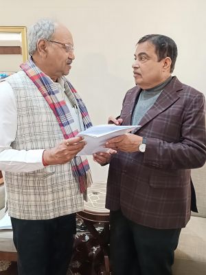 राजधानी में NH-53 रिंग रोड 1 होगी चौड़ी, सांसद बृजमोहन अग्रवाल से मुलाकात के बाद केंद्रीय मंत्री नितिन गडकरी ने दी सहमति