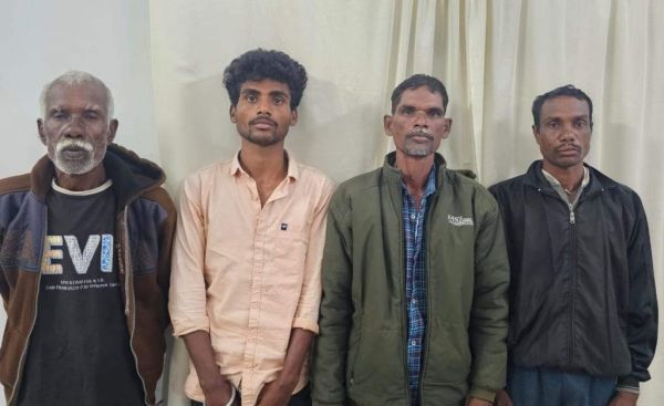 तेंदुए की संदिग्ध मौत मामले में वन विभाग की बड़ी कार्रवाई: चार आरोपियों को किया गिरफ्तार