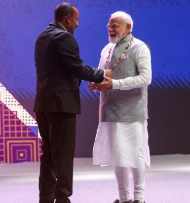 प्रधानमंत्री नरेंद्र मोदी को इथियोपिया के सर्वोच्च नागरिक सम्मान से अलंकृत किए जाने पर मुख्यमंत्री ने दी बधाई और शुभकामनाएं
