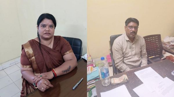 ACB की बड़ी कार्रवाई : नगर पंचायत की CMO और बाबू रिश्वत लेते रंगे हाथों गिरफ्तार