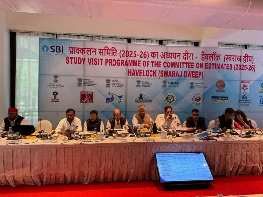 अंडमान&ndash;निकोबार (हैवलॉक) में एस्टीमेट कमेटी की बैठक: सांसद बृजमोहन अग्रवाल ने राष्ट्रीय राजमार्गों की गुणवत्ता, सुरक्षा और सुदृढ़ इंफ्रास्ट्रक्चर को लेकर दिए महत्वपूर्ण सुझाव