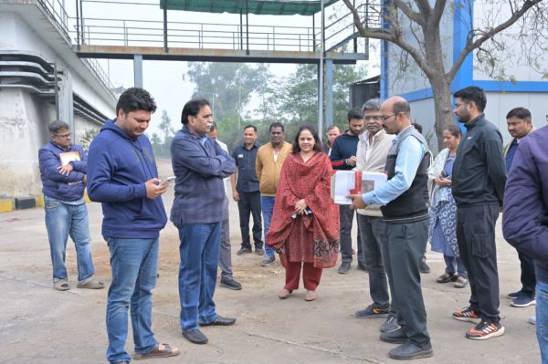 इंदौर मॉडल पर रायपुर को संवारने की कवायद तेज, ड्रेनेज और डंपिंग यार्ड का 5 घंटे चला मैदानी निरीक्षण