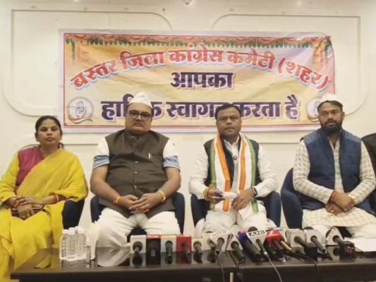 मनरेगा को कमजोर करने की साजिश का आरोप: जगदलपुर में दीपक बैज का केंद्र सरकार पर तीखा हमला