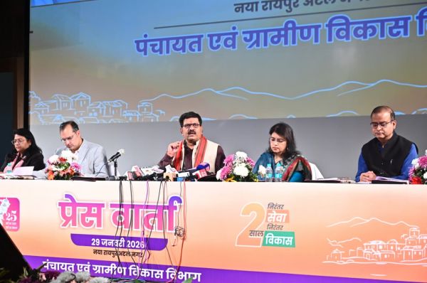 देश में प्रतिदिन सबसे अधिक पीएम आवास बनाने वाला राज्य छतीसगढ़ - उपमुख्यमंत्री विजय शर्मा