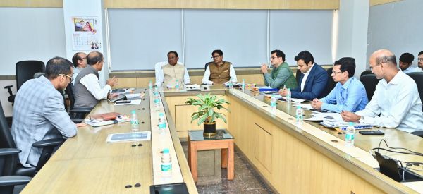 मुख्यमंत्री छत्तीसगढ़ खनिज विकास निधि सलाहकार समिति की 21वीं बैठक में हुए शामिल