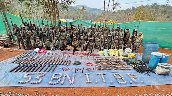 सुरक्षाबलों को मिली बड़ी सफलता, नक्सली डंप में भारी मात्रा में मिला हथियार&hellip;