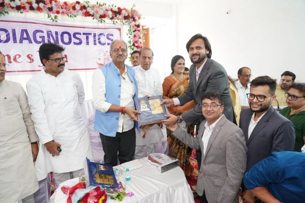 बिलासपुर के स्वास्थ्य जगत में 'सिटी केयर डायग्नोस्टिक्स' का भव्य उदय, उपमुख्यमंत्री अरुण साव, स्वास्थ्य मंत्री श्याम बिहारी जायसवाल और सांसद बृजमोहन अग्रवाल ने किया उद्घाटन