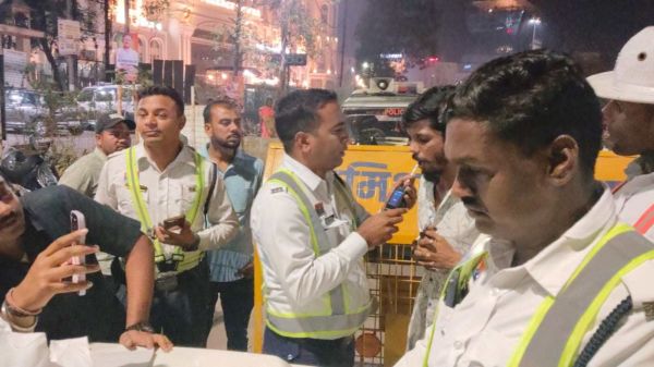 सड़क हादसों पर लगाम के लिए सख्ती, रायपुर में ड्रिंक एंड ड्राइव पर लगातार कार्रवाई जारी