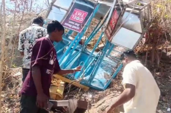 खल्लारी रोपवे हादसा : एक और घायल की इलाज के दौरान मौत, पत्नी और बेटी की हालत गंभीर