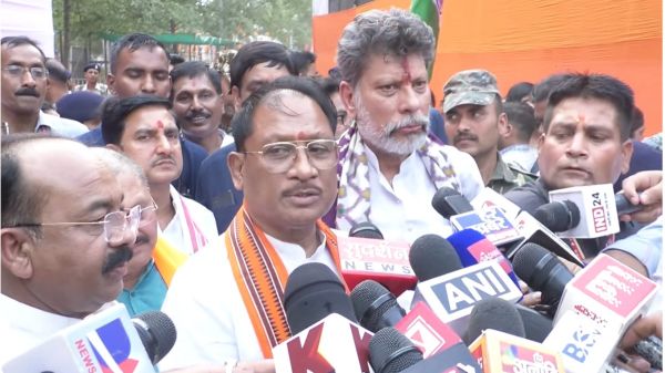 महिला आरक्षण बिल गिरने पर BJP का प्रदर्शन : CM साय ने कहा &ndash; एक दिन का विशेष सत्र बुलाएंगे, निंदा प्रस्ताव होगा पास