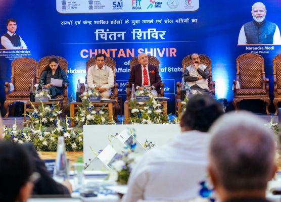 श्रीनगर में खेल चिंतन शिविर में शामिल हुए उप मुख्यमंत्री अरुण साव