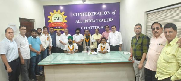 कैट छत्तीसगढ़ को मिला नया नेतृत्व, प्रदेशभर में संगठन विस्तार और व्यापारी हितों के लिए बनेगी मजबूत रणनीति