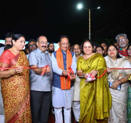 मुख्यमंत्री विष्णुदेव साय ने किया कचना रेलवे ओवरब्रिज का लोकार्पण,&nbsp;लाखों लोगों को मिलेगी ट्रैफिक जाम से राहत