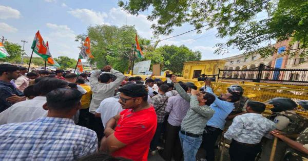 राज्यसभा चुनाव पर बवाल: युवा कांग्रेस ने लगाया लोकतंत्र की हत्या का आरोप, राष्ट्रपति से लगाई न्याय की गुहार